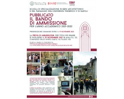 Università di Napoli Federico II- Scuola di specializzazione in Beni architettonici e del Paesaggio